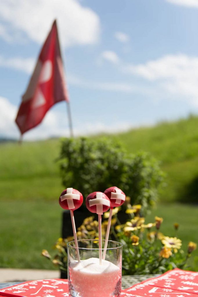 1.August schweiz nationalfeiertag cakepop